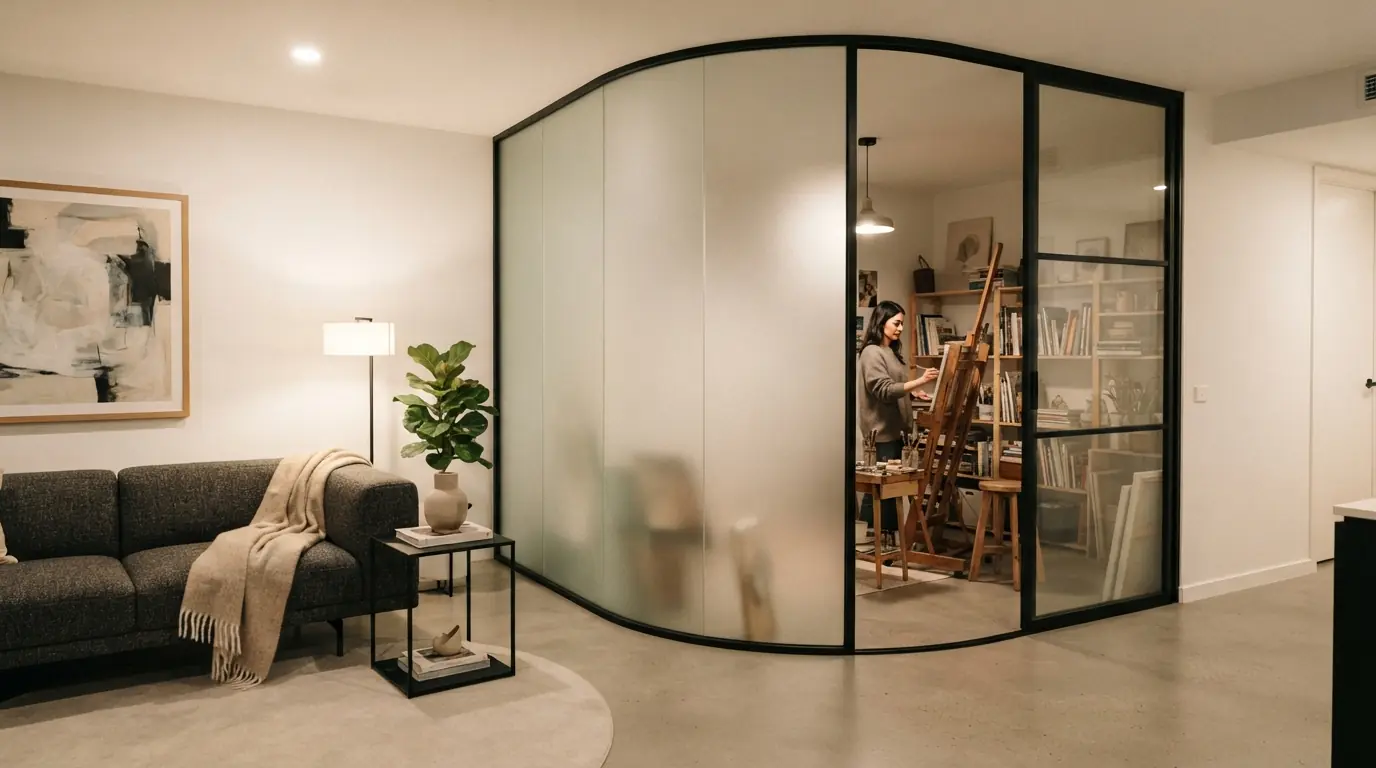Радиусные (гнутые) двери — фото 15